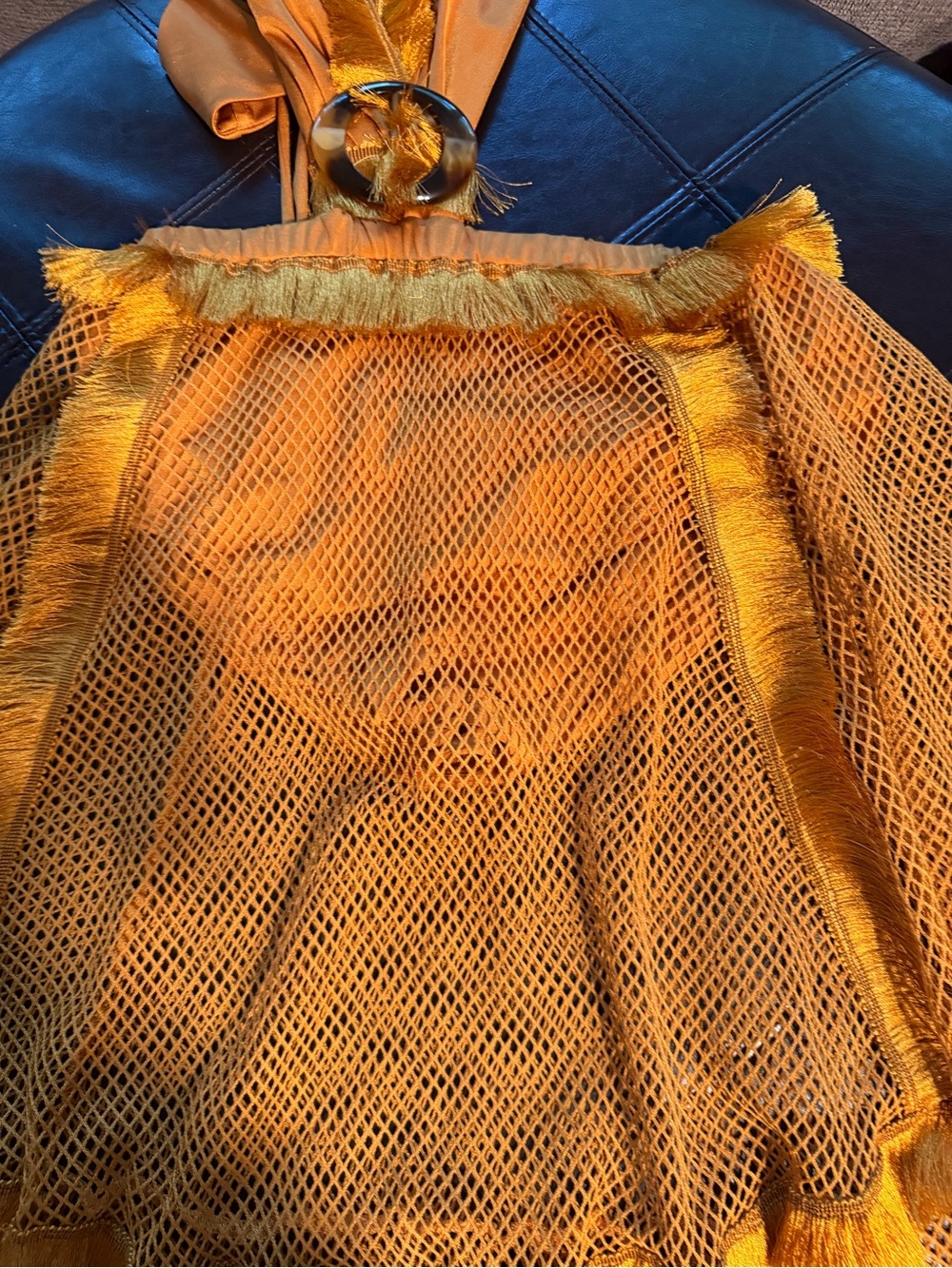 Luxxel Mustard Yellow Cutout Maxi Dress with Ring Detail MEDIUM - Picture 6 of 8